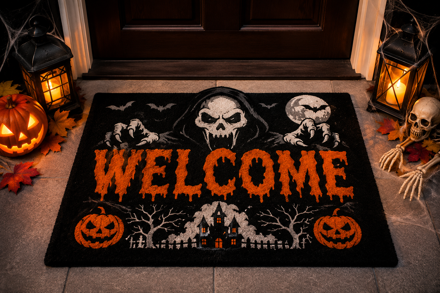 Best-Selling Halloween Bat Floor Mat